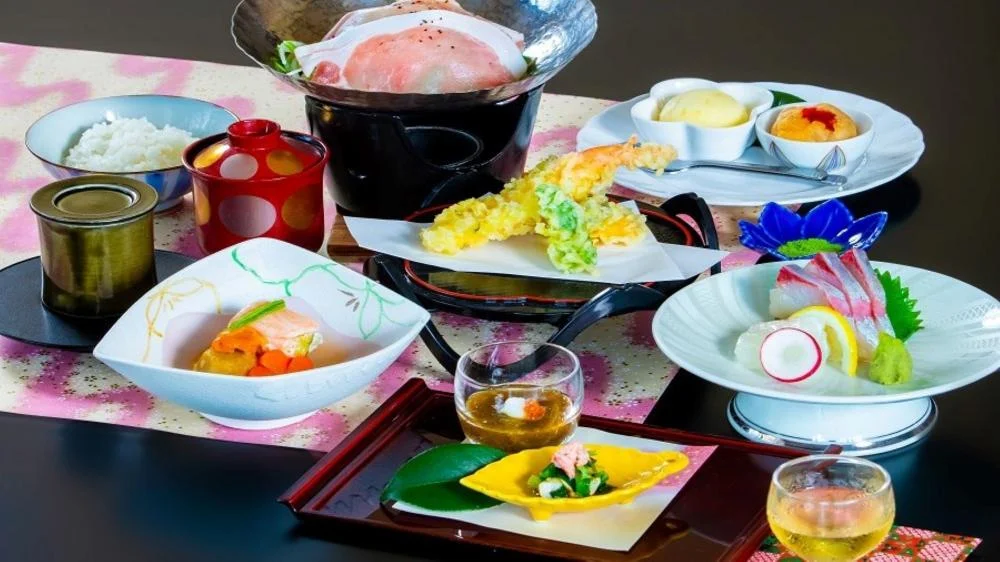 ホテル　リッチガーデンの夕食