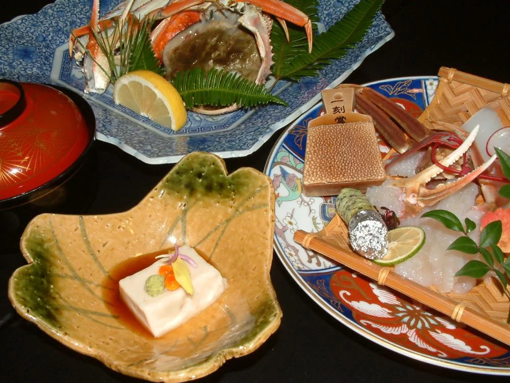 温泉津温泉　旅館　ますやの夕食
