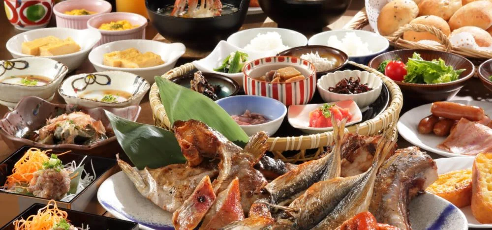 稲取温泉 貸切風呂の宿 稲取赤尾ホテルの朝食
