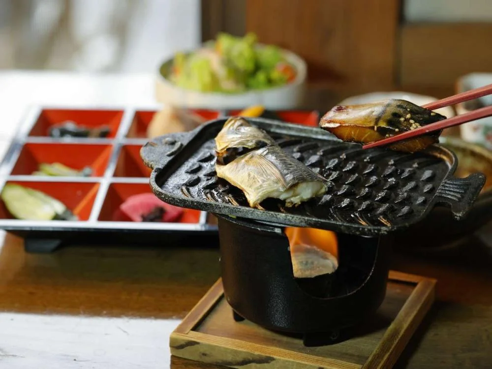 南伊豆弓ヶ浜温泉 古民家の宿 山海の朝食