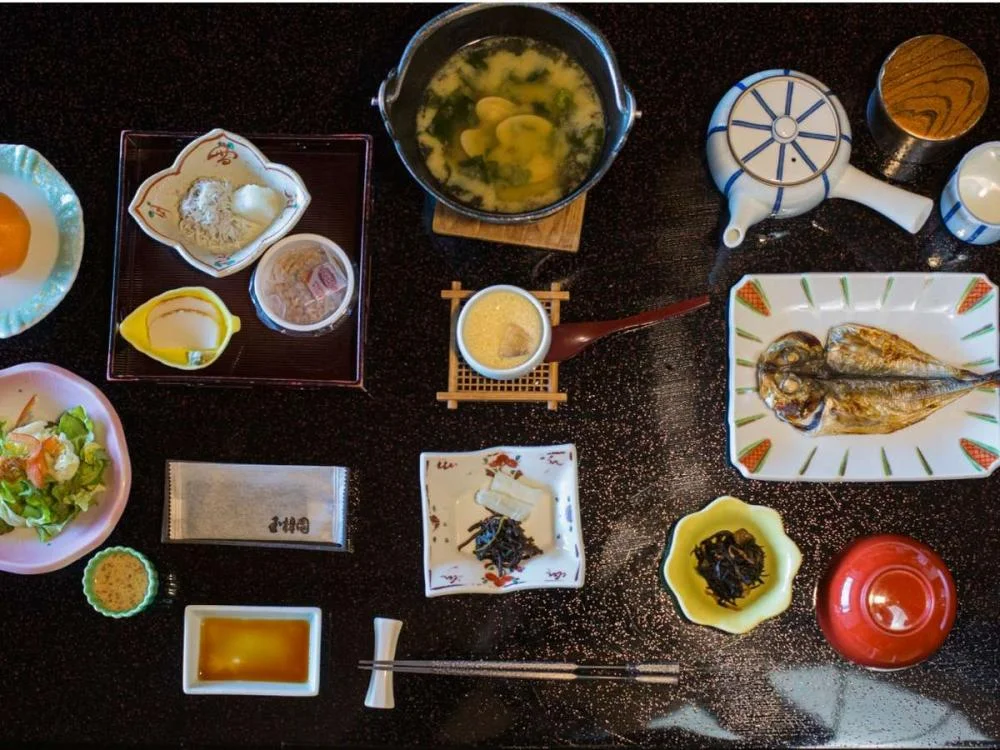 坂聖・玉樟園の朝食