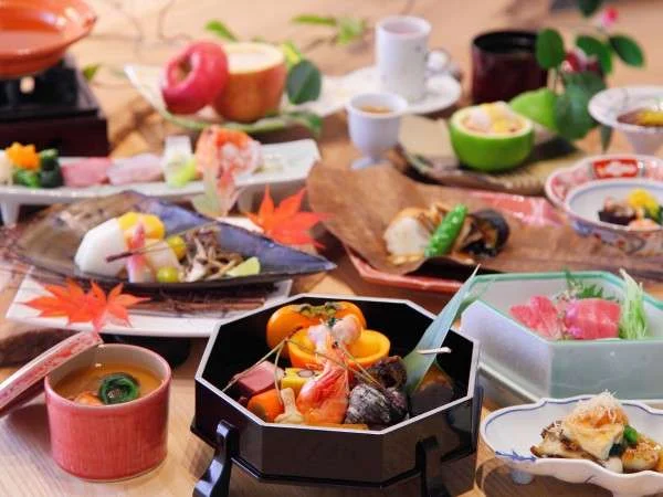 修善寺温泉 宙SORA 渡月荘金龍の夕食