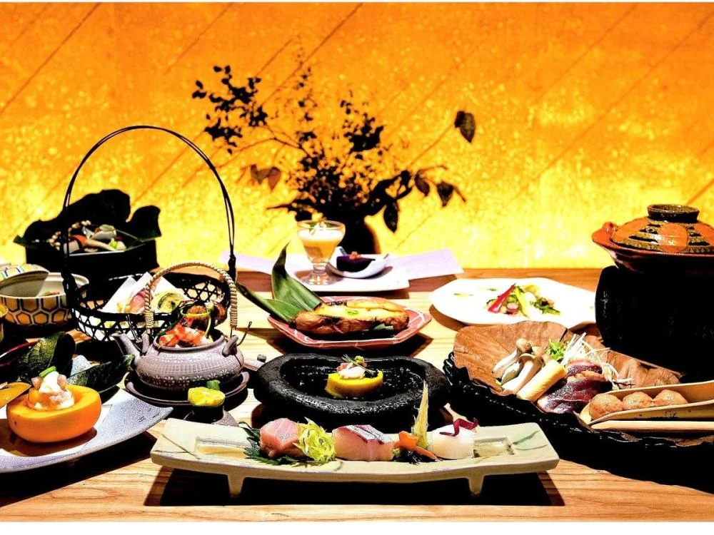 修善寺温泉 宙SORA 渡月荘金龍の夕食