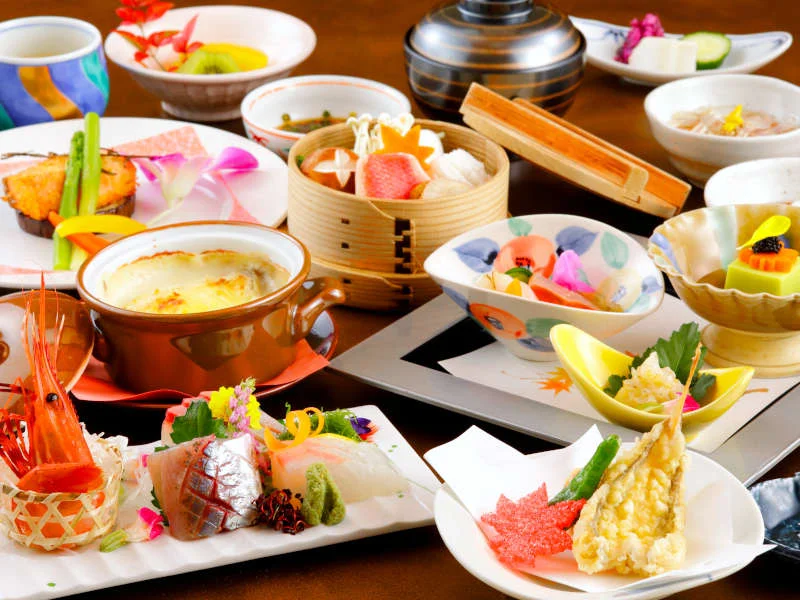 西伊豆土肥温泉 碧き凪ぎの宿明治館の夕食