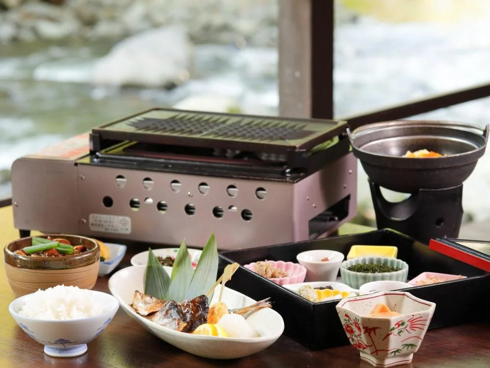 水のみち 風のみち 湯ヶ島 たつたの朝食