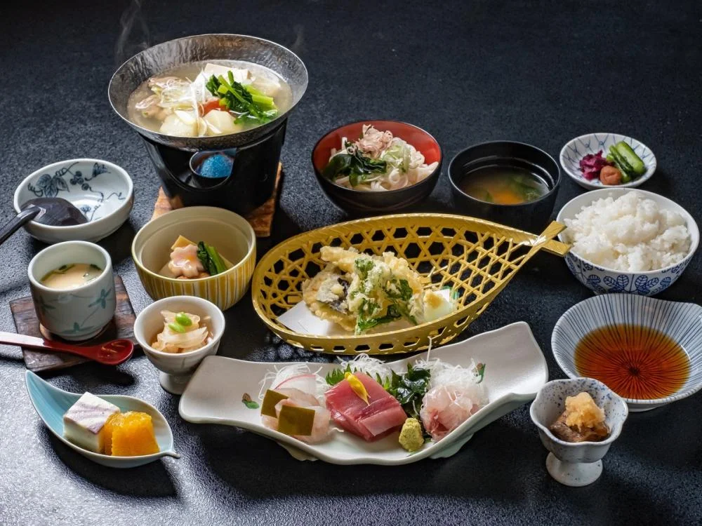 伊豆長岡温泉 弘法の湯 長岡店の夕食