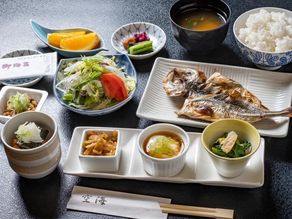 伊豆長岡温泉 弘法の湯 長岡店の朝食