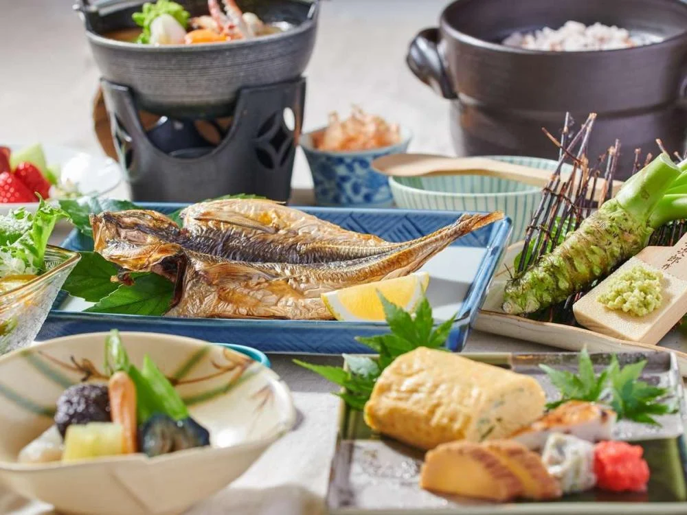 修善寺温泉 ねの湯 対山荘の朝食