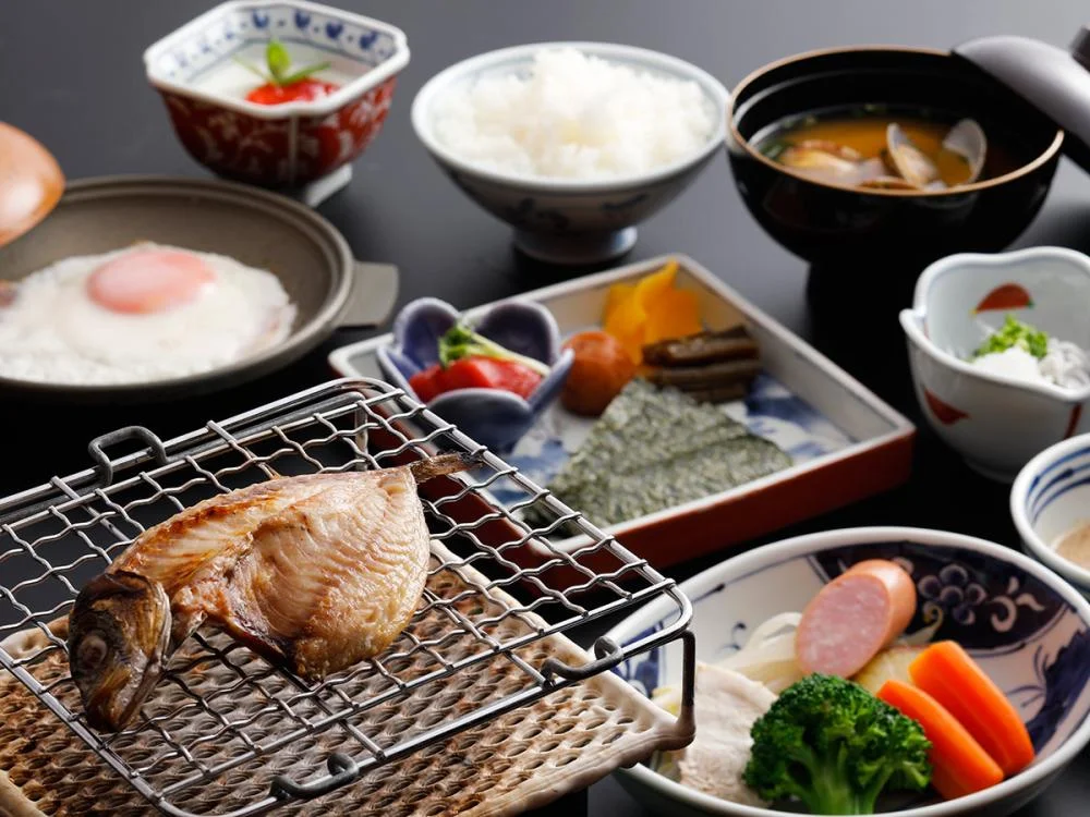 倉真温泉 真砂館の朝食
