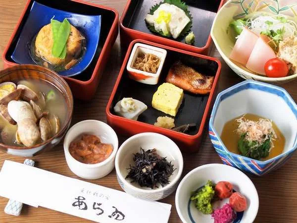 修善寺温泉 国の登録文化財の宿 新井旅館の朝食