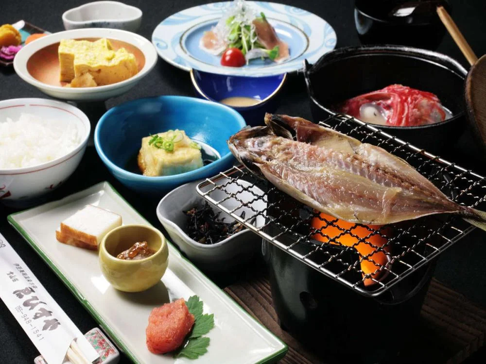 伊豆長岡温泉 招福の宿 ゑびすや(えびすや)の朝食