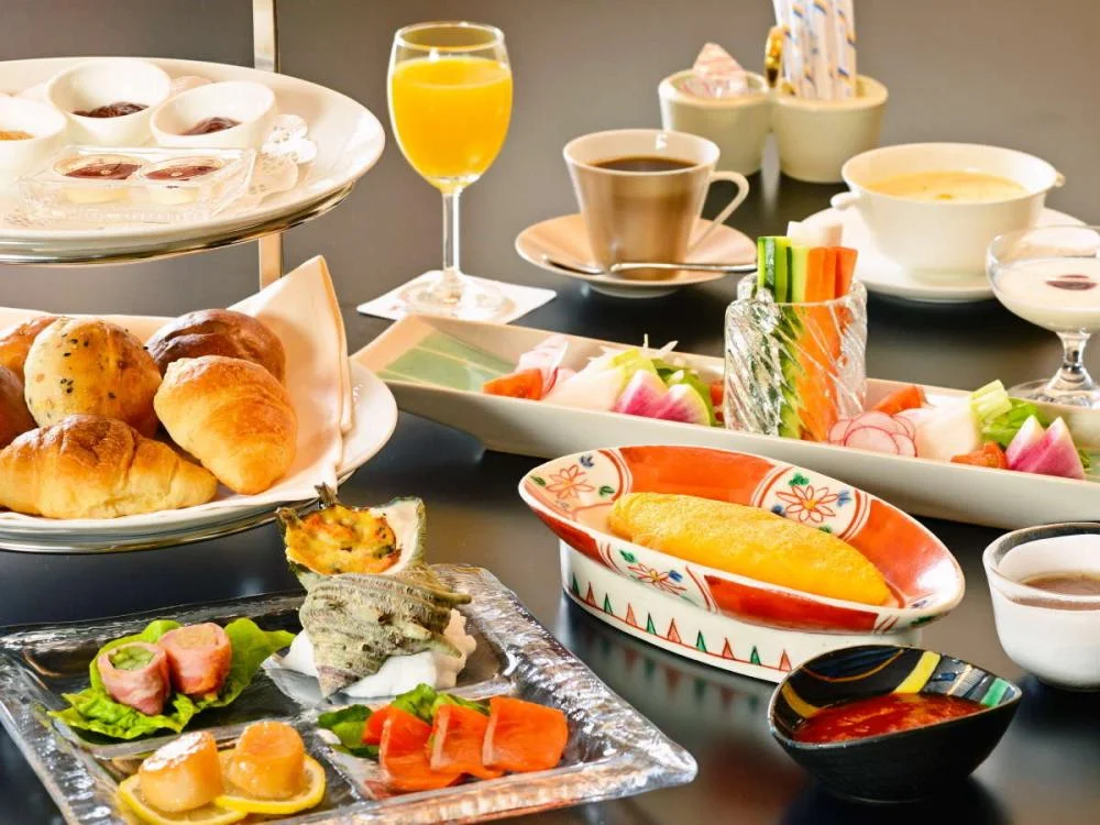 奈良偲の里 玉翠(ならしののさと ぎょくすい)の朝食