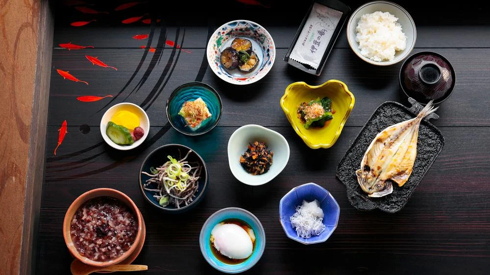 修善寺温泉 五葉館の朝食