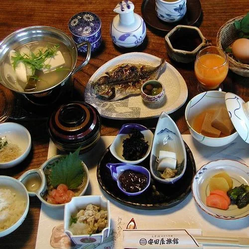 西伊豆三津浜・湯の花温泉 安田屋旅館の朝食