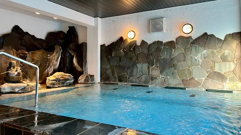 修善寺温泉 五葉館の大浴場