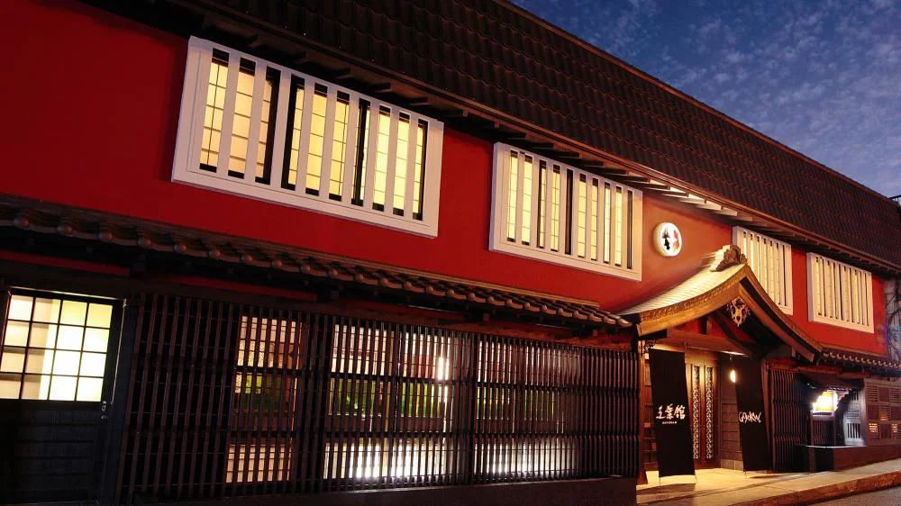 修善寺温泉 五葉館の外観