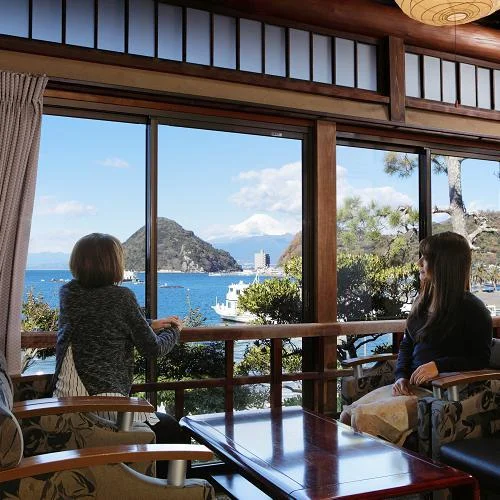 西伊豆三津浜・湯の花温泉 安田屋旅館からの絶景・眺望