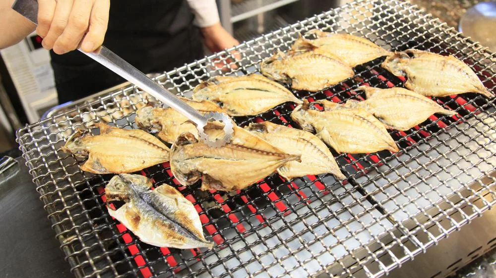 伊豆長岡温泉 ホテルサンバレー伊豆長岡の朝食の地元のグルメ