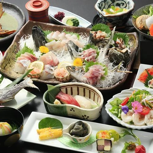 西伊豆三津浜・湯の花温泉 安田屋旅館の夕食