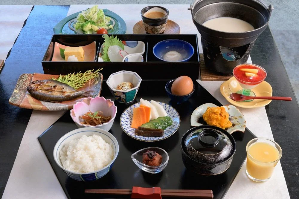柏倉温泉 太子館の朝食