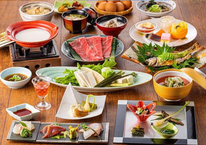 休暇村日光湯元の夕食