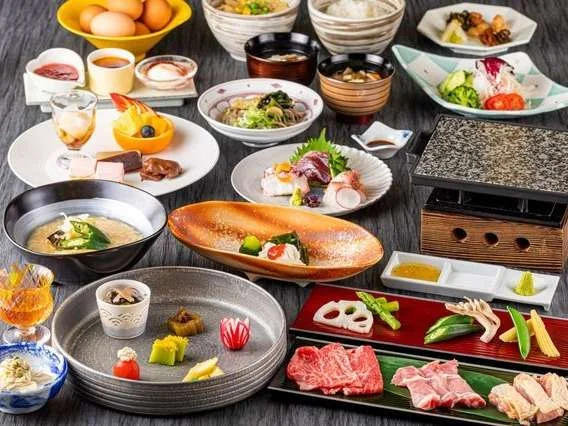休暇村日光湯元の夕食
