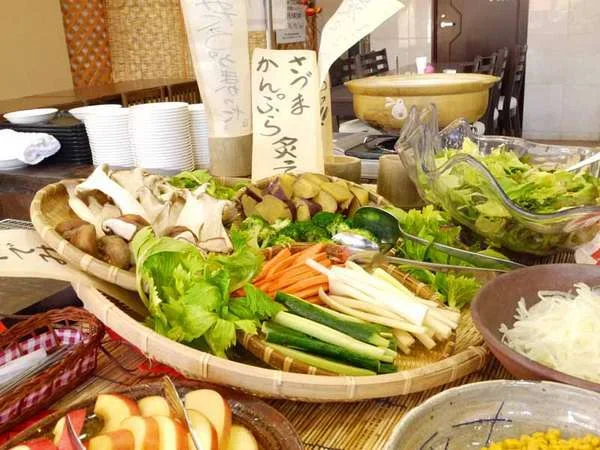 栃木 那須 馬頭温泉郷 南平台温泉ホテルの朝食
