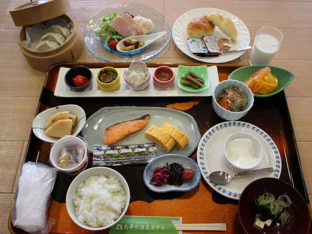栃木 那須 馬頭温泉郷 南平台温泉ホテルの朝食