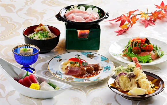 ホテルルポール麹町(地方職員共済組合麹町会館)の夕食