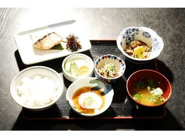 住庄ほてるの朝食