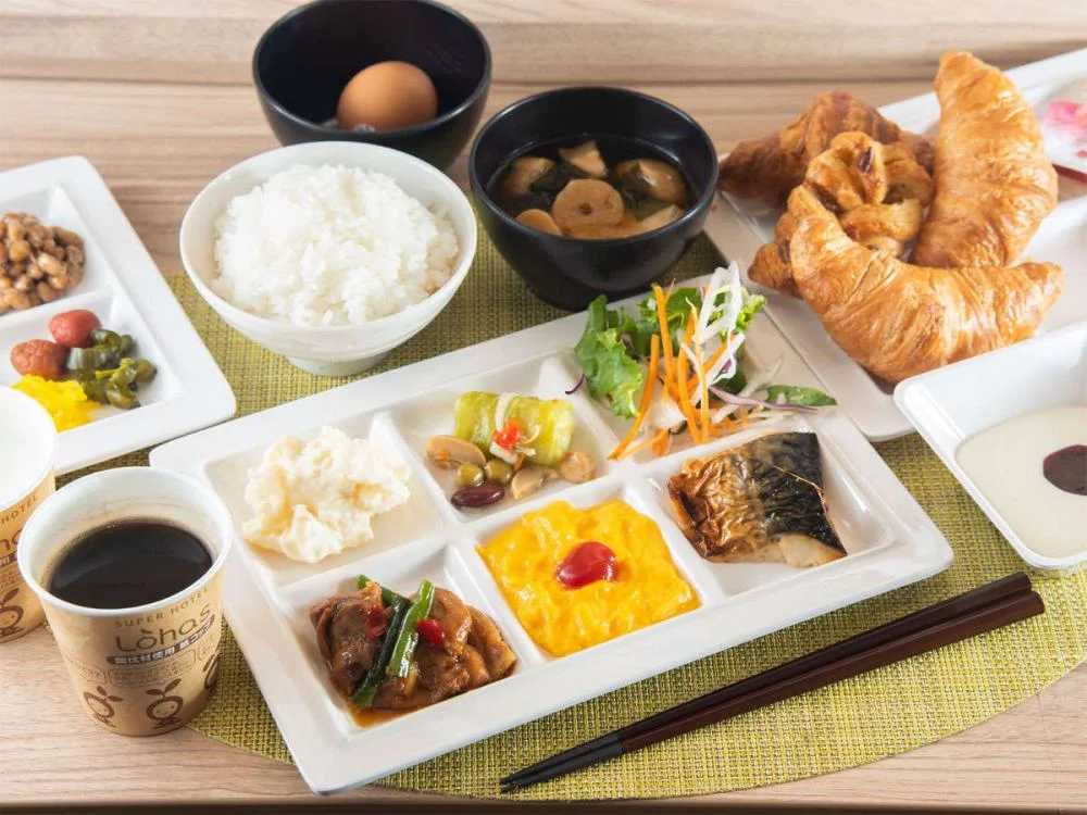 スーパーホテル東京・芝【高濃度人工炭酸泉 開城の湯】の朝食