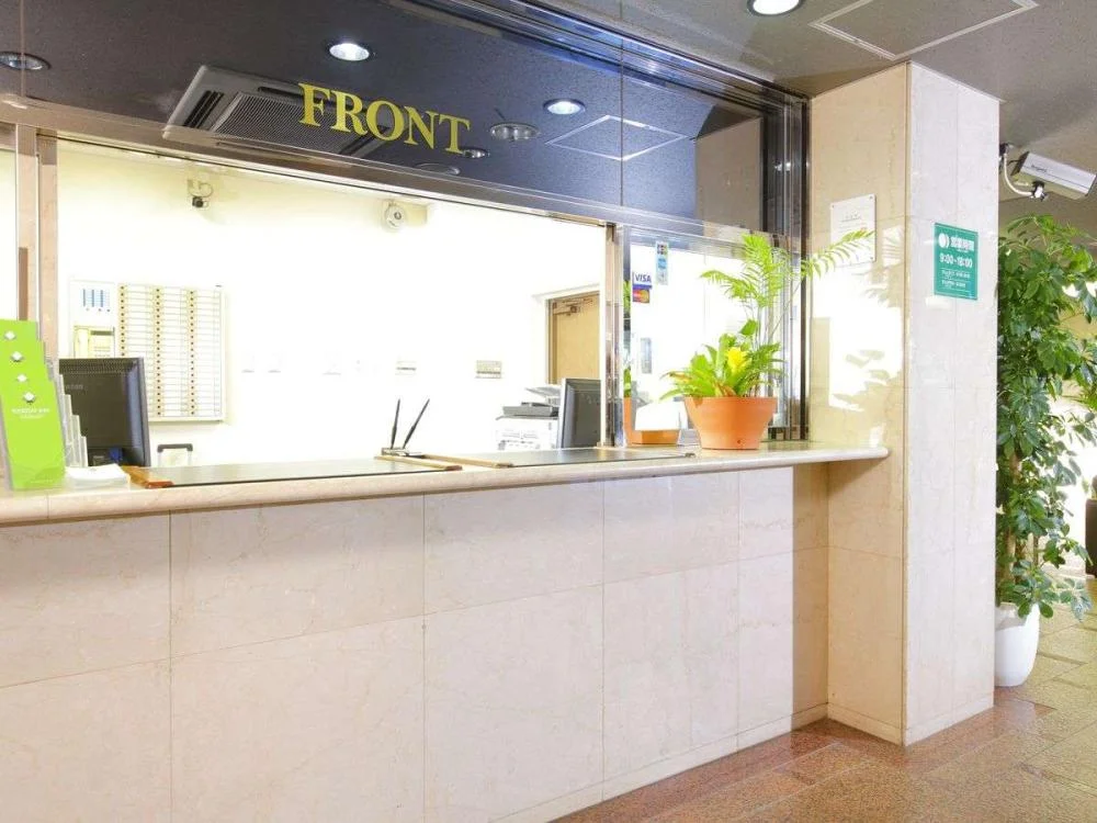 フレックステイイン飯田橋のロビー