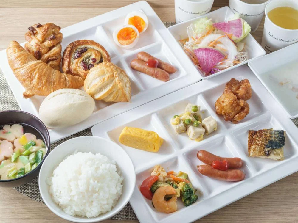 高濃度炭酸泉 梅屋敷の湯 スーパーホテル東京・JR蒲田西口の朝食