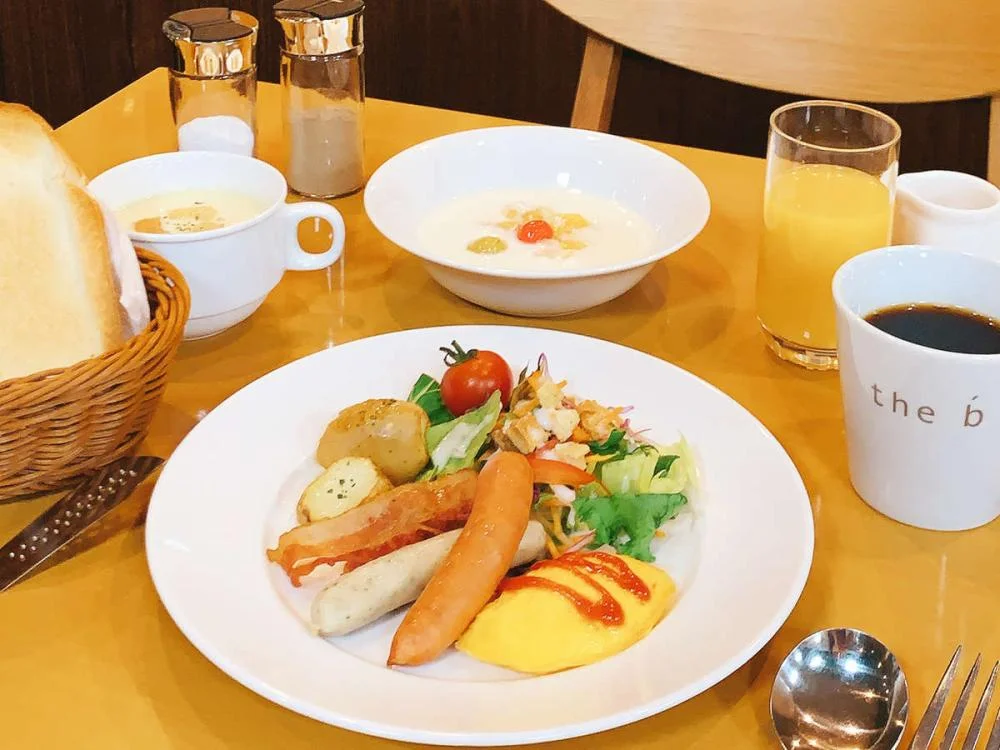 the b 水道橋(ザビー すいどうばし)の朝食