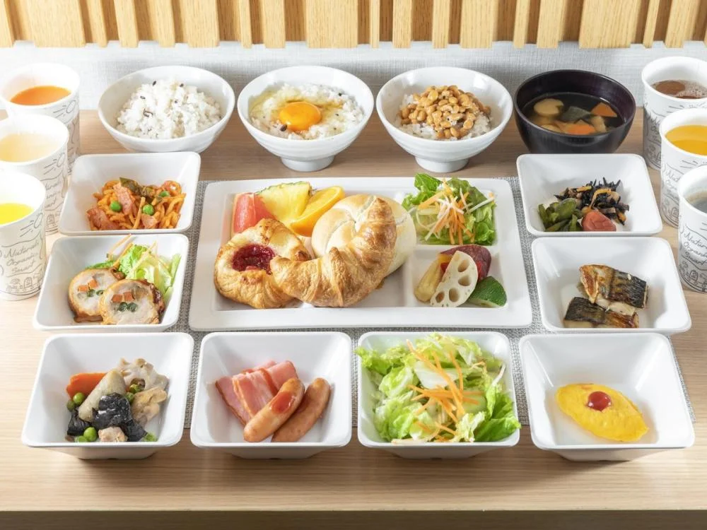 高濃度炭酸泉 演舞の湯 スーパーホテル新宿歌舞伎町の朝食
