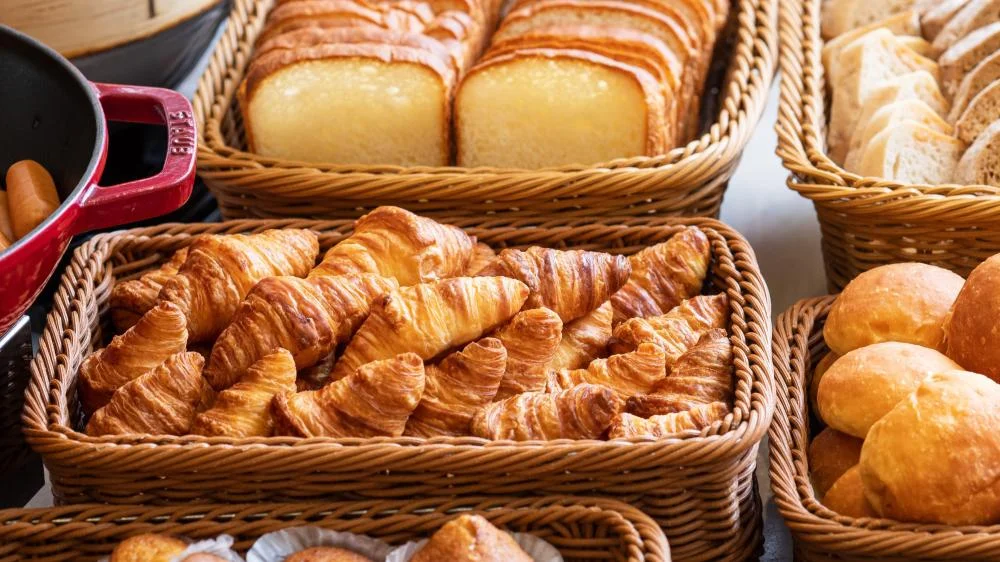 Tマークシティホテル東京大森の朝食のパン