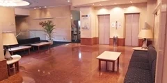 ホテル機山館のラウンジ