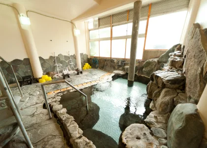 登録有形文化財の宿　木屋旅館 大浴場☆
