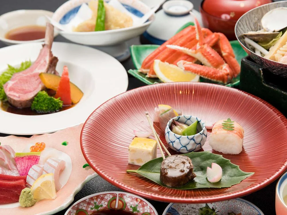 皆生温泉　皆生シーサイドホテル　海の四季 夕食☆