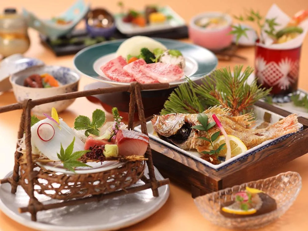 皆生温泉　皆生菊乃家 夕食