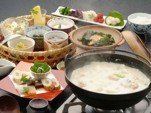 三朝温泉　後楽 朝食