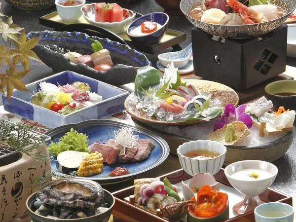 皆生温泉　湯喜望　白扇 夕食