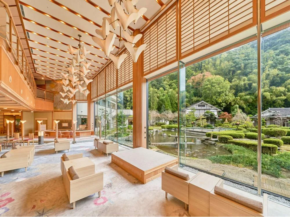 湯快リゾートグループ　三朝温泉　斉木別館 ラウンジ