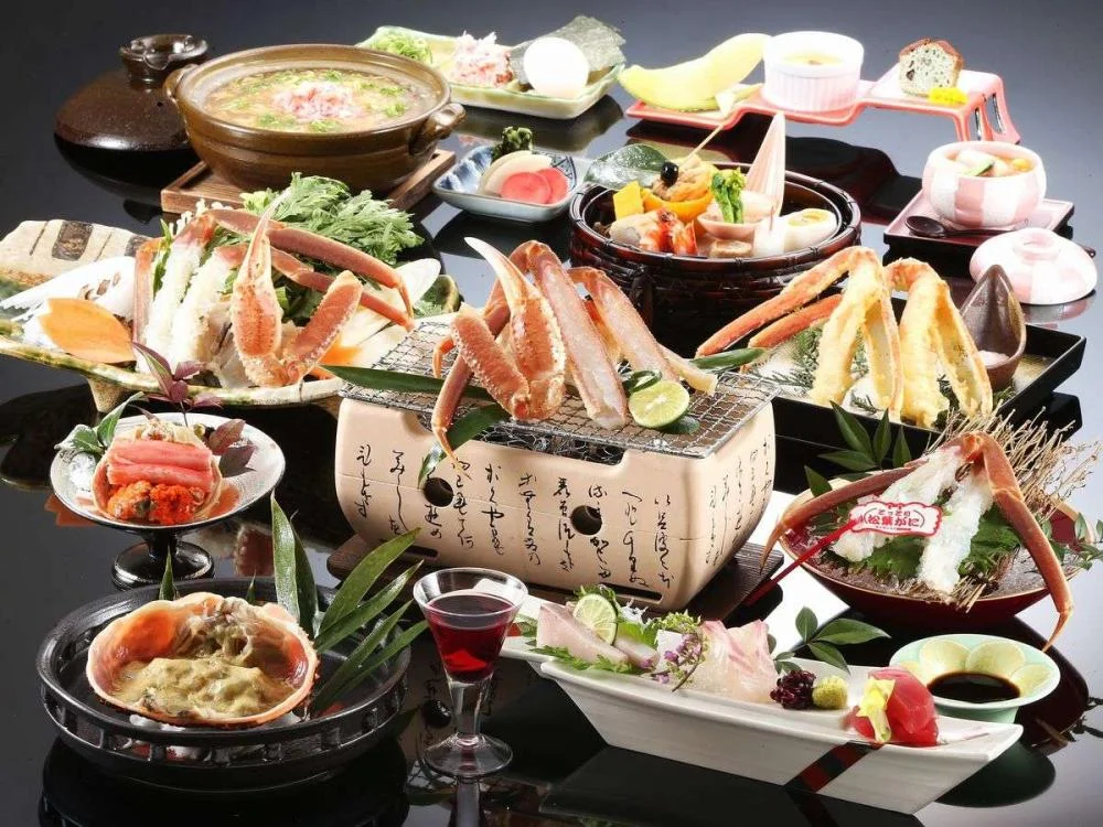 三朝温泉　三朝館 夕食☆