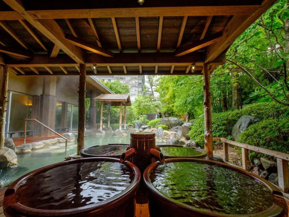 三朝温泉　三朝館 大浴場☆