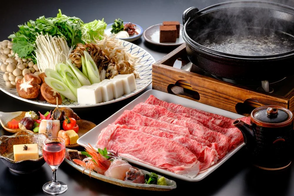 登録有形文化財の宿　木屋旅館 夕食