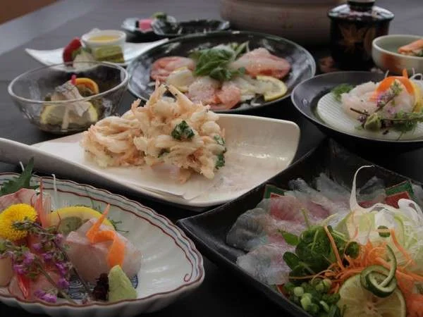 宇奈月温泉 お酒のお宿喜泉(旧:グリーンホテル喜泉)の夕食