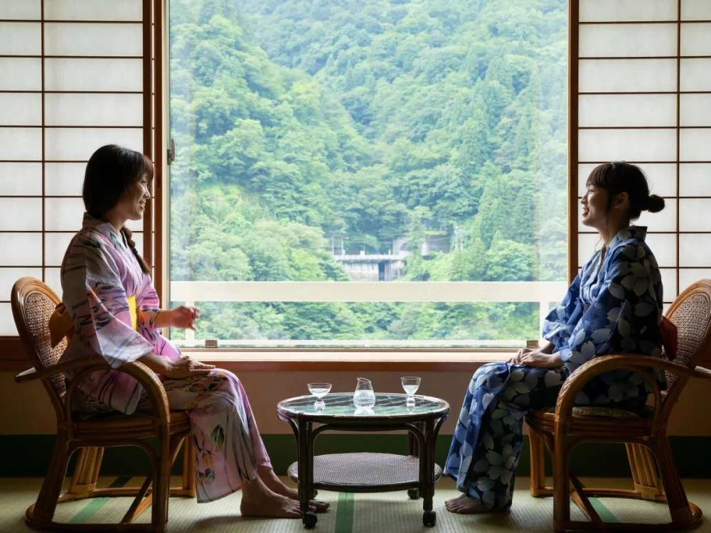 宇奈月温泉 お酒のお宿喜泉(旧:グリーンホテル喜泉)からの絶景・眺望