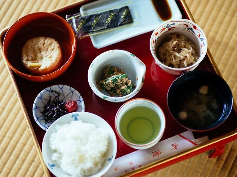 高野山 熊谷寺の朝食