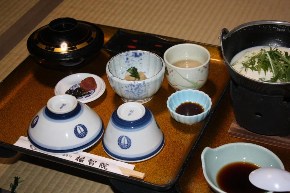 高野山温泉 福智院の朝食